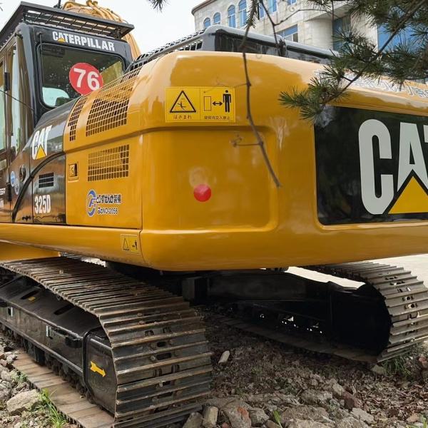 2024 Model Used CAT 325D Excavator with 1.19m³ Bucket and 6700mm Dig Depth for Heavy-Duty Work