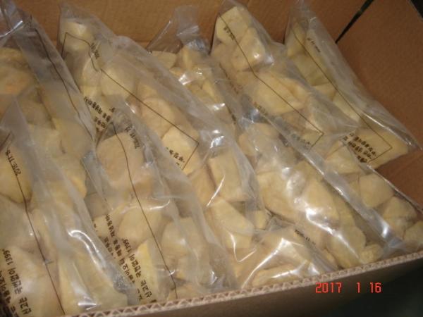 Frozen Fried Sweet Potato Random Cut, Variety of Shengli 100