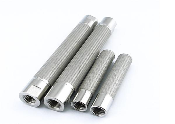 Food Medical Bronze Sintered Metal Powder Filter 0.2um Porous