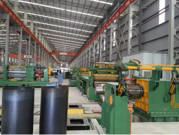 Metal Coil Slitting Line / Stainless Steel Cr Slitting Line 1 Year Warranty