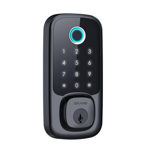 Polymath Locks Fingerprint Code Keypad Door Smart Lock For Hotel Customizable Options