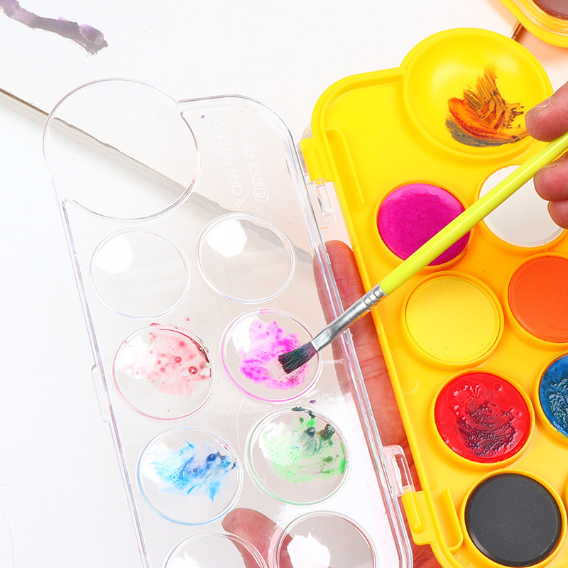 8 Color High Quality Wear Well Mini Milk Watercolor Paint Set