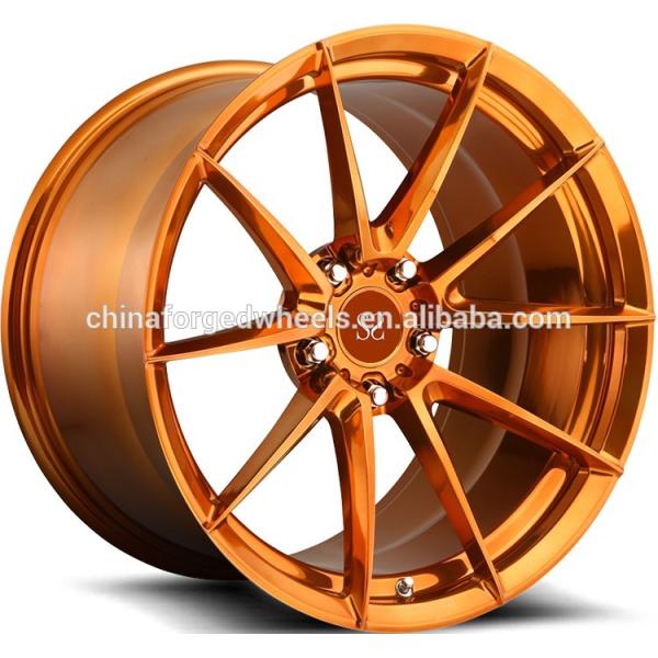 Оправы автомобиля черноты сплава A6061 T6 подгоняли оправы 19 дюймов для Lexus