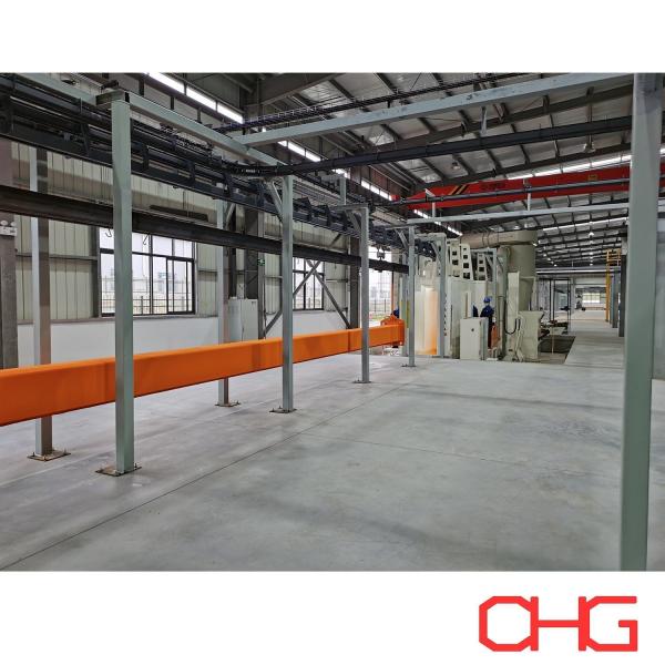 Automated Powder Coating Line Directly Supply Powder Coating System with PLC Control Unit