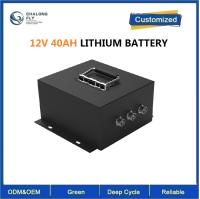 CLF OEM ODM 12V 24V LiFePO4 Batería de hierro de litio para la seguridad de monitoreo de fosfato de hierro de litio