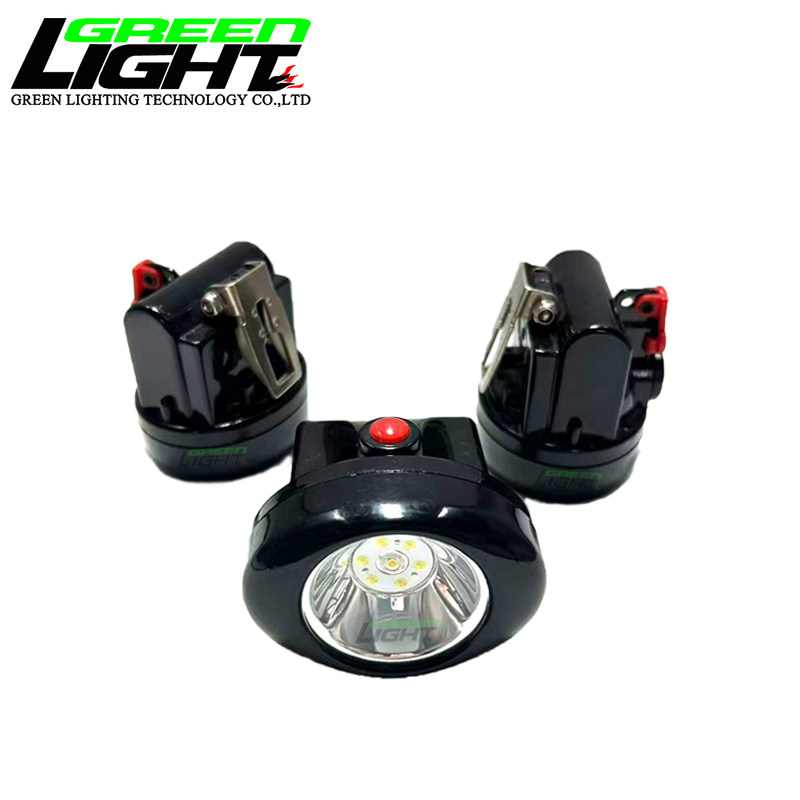 Rechargeable Waterproof LED Mining Lamps Cordless Cap Lamp Featuring Durable Li ion Battery for Safe and Underground Coal Mining