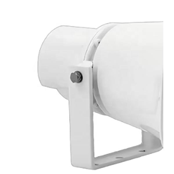 15W 8 Ohm Outdoor Loudspeaker Waterproof White Color Horn Speaker