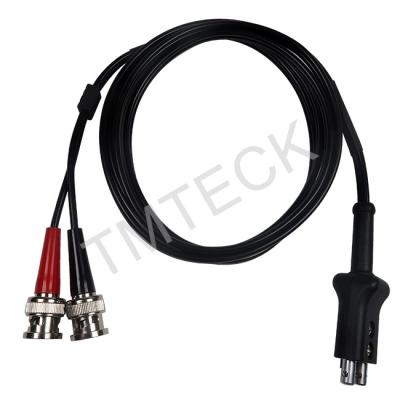 Cabo de UT para a tomada DUPLA de Lemo 00 da igualdade ultrassônica do detector da falha ao comprimento de BNC 1.5meter