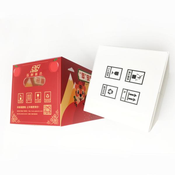 Customize Package Corrugated Plastic Packing Box 2-5Mm Thickness  Abrasion Resistance