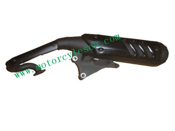 50cc Gas 2-stroke SUZUKI AG50 60 AG100 Muffler Carbon fiber muffler Refit Muffler