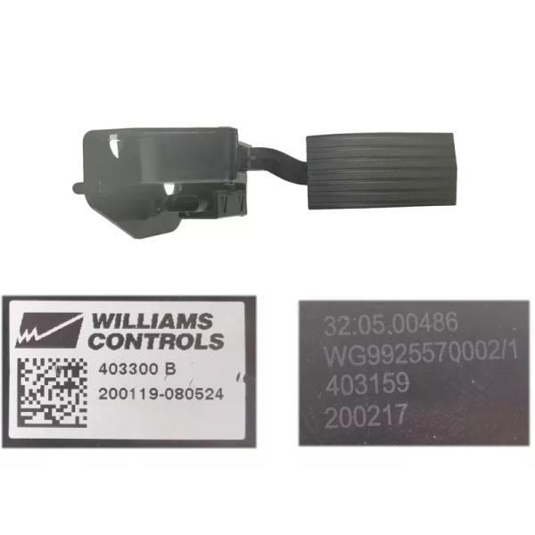 Sinotruk Howo Truck Parts Electronic Accelerator Pedal WG9925570002/1 in Standard Size