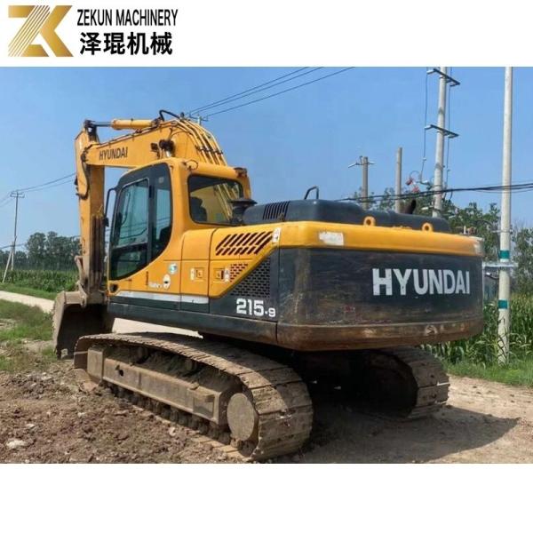112KW 2018 Hyundai R215 Excavator 215-9 21,5 toneladas Excavatores de segunda mão