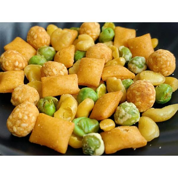 Asian Thai Style Coated Peanut Snack Customized Assorted Nut Snack Mix