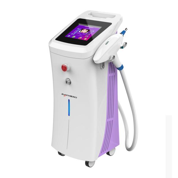 Multi Functional Q Switched Nd Yag Laser Tattoo Removal Machine Stationary Type