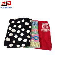 Strong Absorbency Colored T Shirt Mixed Cleaning Rags 100% Cotton Industrial Cut Used Clothes Wiping Rags