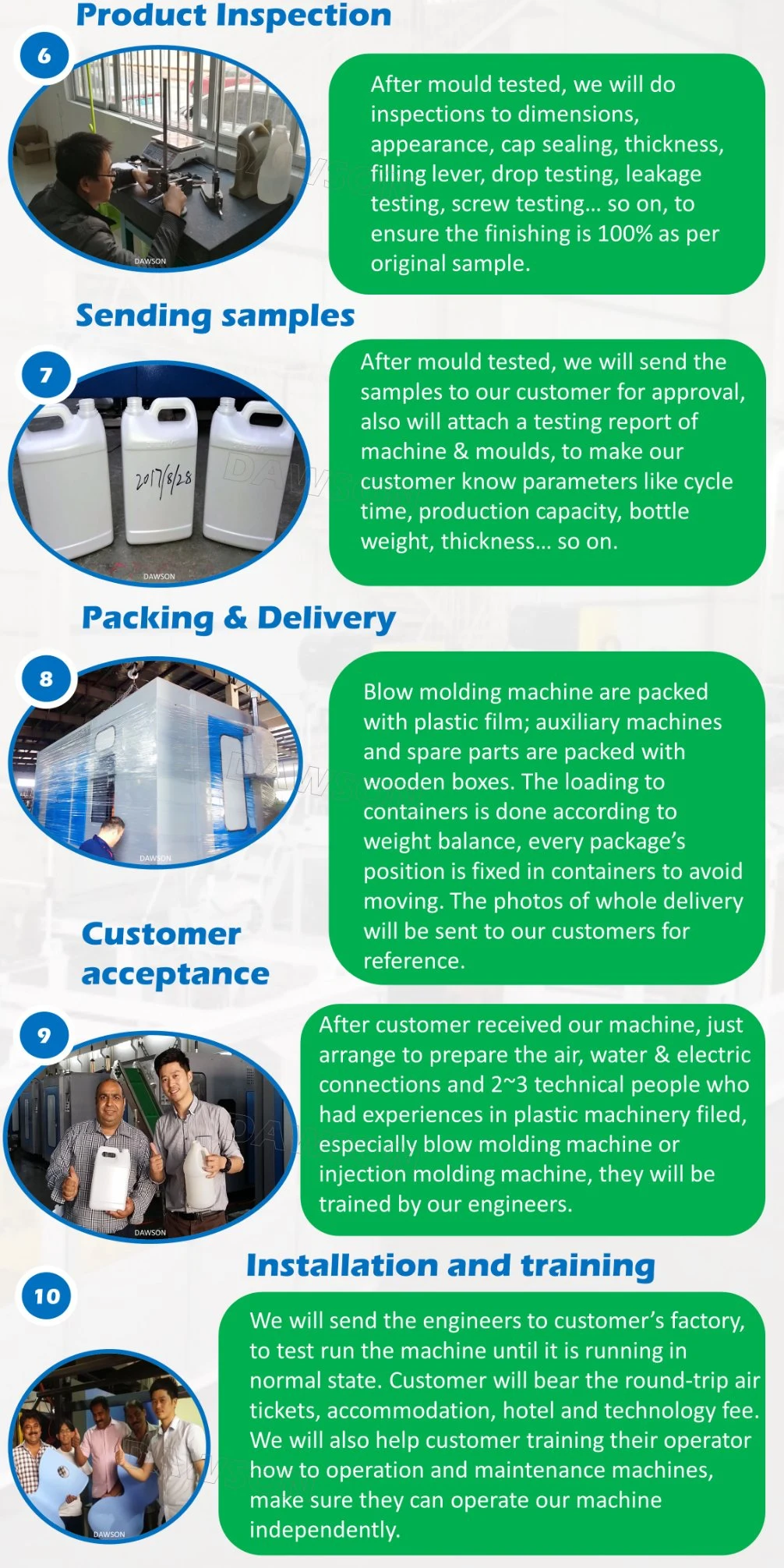 Машины дуя прессформы 250L штранг-прессования накопления паллетов PP HDPE пластиковые