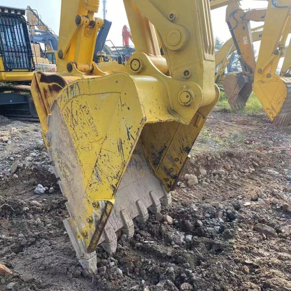 32310 кг Komatsu PC350-7 Гидравлические используемые колесные экскаваторы 35 тонн 1000 часов