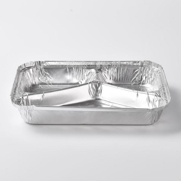 Alloy 8011, Disposable Environmental Protection Household, Compartments Aluminum Foil Container Tray