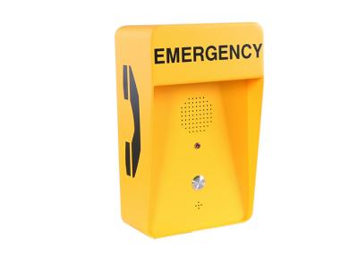 Telefone exterior da emergência da linha de apoio ao cliente SOS do seletor da velocidade, telefone IP66 da emergência da estrada