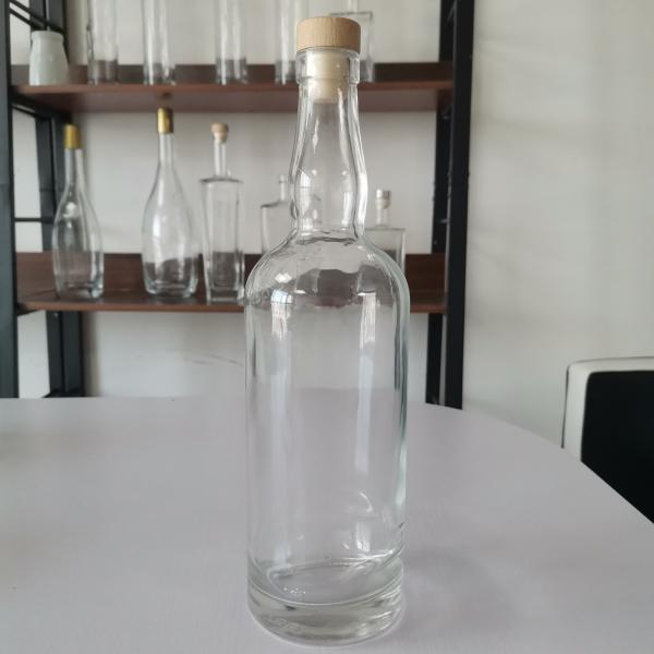 Customized 500ml 750ml 1000ml XO Whisky Vodka Spirit Wine Glass Bottle for Liquor