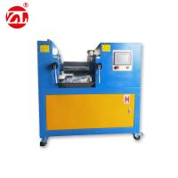 De moulin de petit pain de type deux de PLC, jaune et bleue moulin de mélange adapté aux besoins du client par couleur de machine de laboratoire