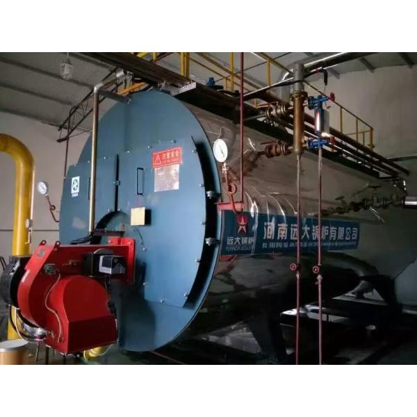 Corrugated Tube Oil Fired Hot Water Boiler For Sauna Hot Water Using