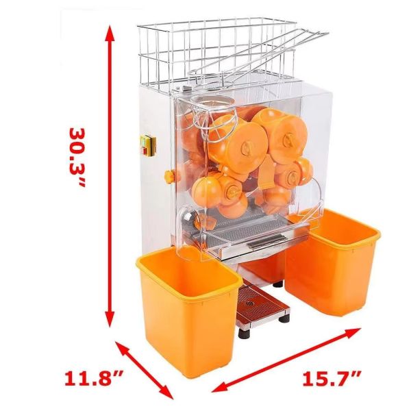 Custom Industrial Automatic Commercial Juicer, Industrial Juicer, Fruit and Vegetable Pulp Juicer, Suitable for Extracting Juice from Lemons/Grapefruits/Pomegranates/Citrus Fruits