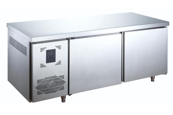 Automatic Defrost Chiller Stainless Steel Refrigerator Table for Pizza and Pastries at Hotel/Restaurant