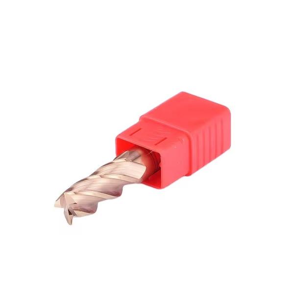 Moulins à extrémité plate à 4 flûtes HRC55 Carbure de tungstène cimenté en alliage dur outil de découpe de fraisage pour métal CNC tungstène