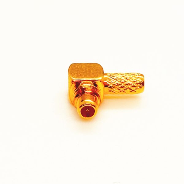 50 Ohm Gold-plated Brass MMCX Connector Crimping Type for RG316/RG174 Coaxial Cable