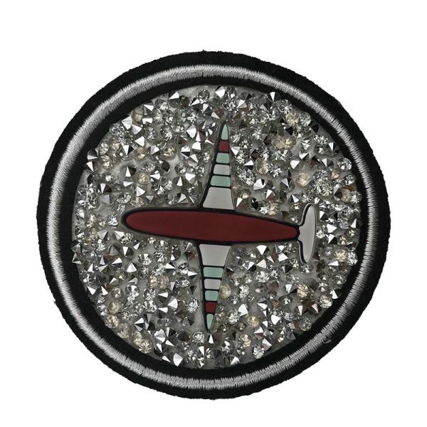 Beautiful Handmade Embroidered Patches , Small Custom Shirt Patches