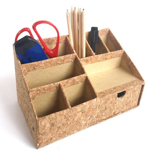 Anti Crack Natural Cork Fabric Office School Impermeable Odorless