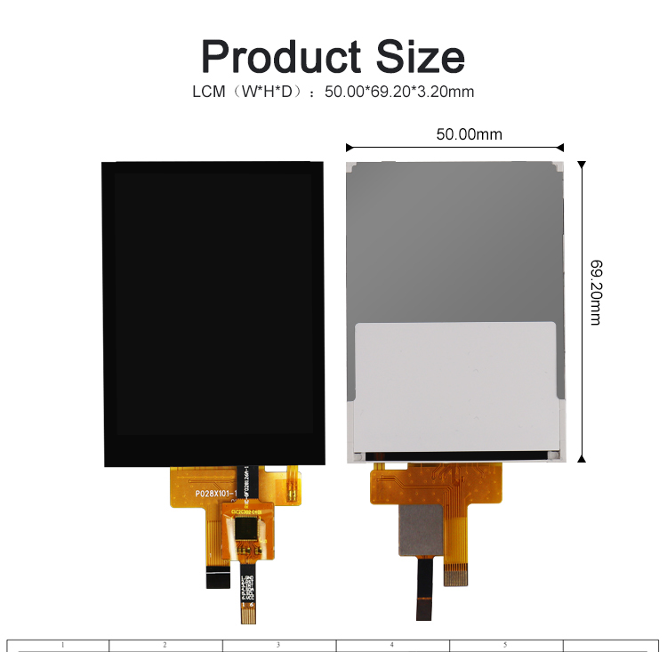 Polcd 2.8 Inch TFT Display 240x320 ST7789V 10pin SPI interface Capacitive Touch Screen 2.8