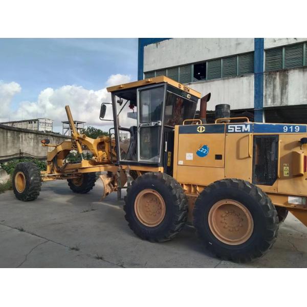 Used SEM 919 Motor Grader with 3.8m Blade, 4000mm Wheelbase, and 220 HP Engine for Sale