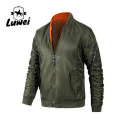 Vestuário Oem Jaqueta Inverno resistente ao vento Bomber Utilidade de tecido de poliéster de motocicleta Outdoor Collar Jackets para Homens