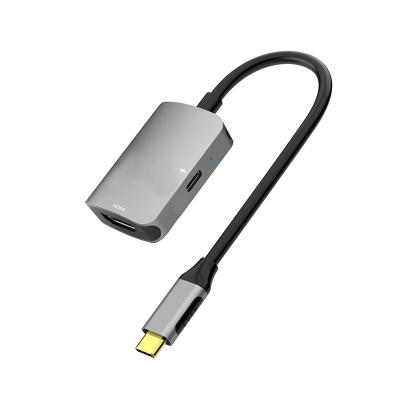 Adaptateur USB C vers HDMI 2.1 48 Gbit/s avec charge PD 140 W pour MacOS Windows