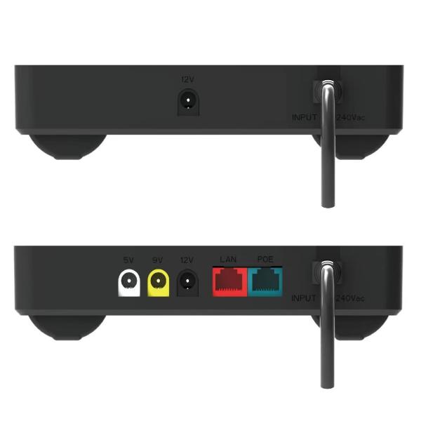 Mini 12V DC UPS 60W For Router Built In AC Charging Adapter Type C Optional