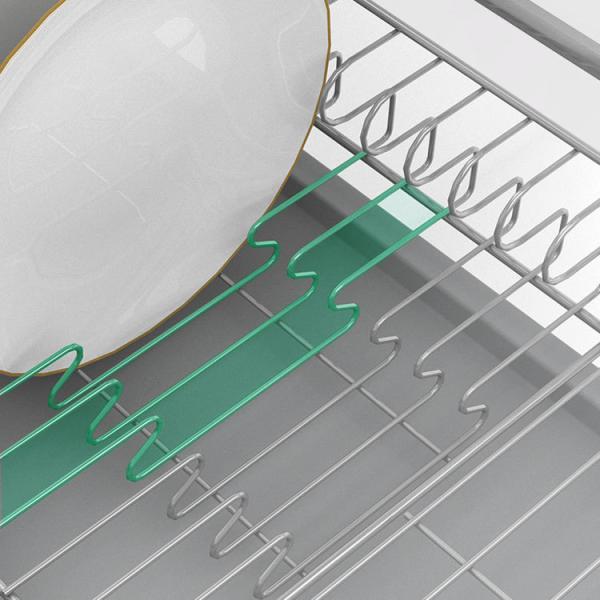 Multipurpose Cisterna de cocina de extracción Plato organizador cajón cubierta de utensilios bandeja