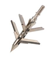 125 astuces Broadheads expansible de flèche de point de champ du grain 4blade
