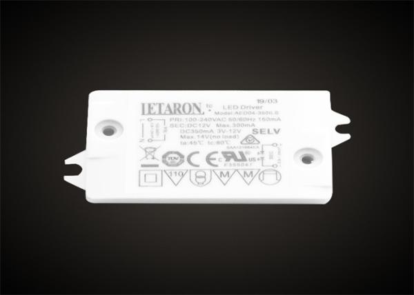 12v 300ma sob o motorista do diodo emissor de luz do armário