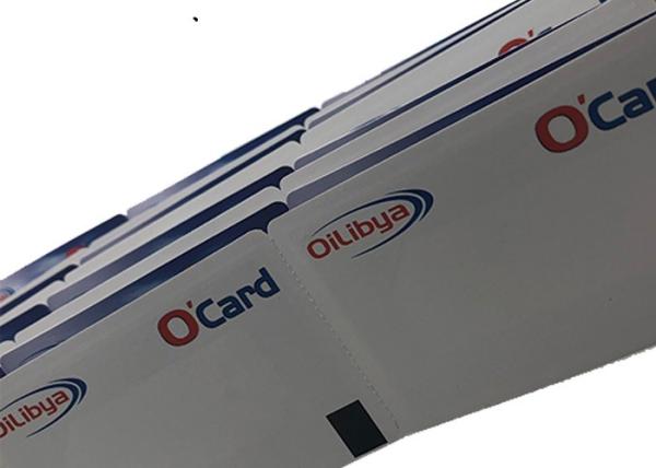 13.5-14.5MHz PVC RFID Paper Tickets Ultualight EV1 Chip Glossy Finish