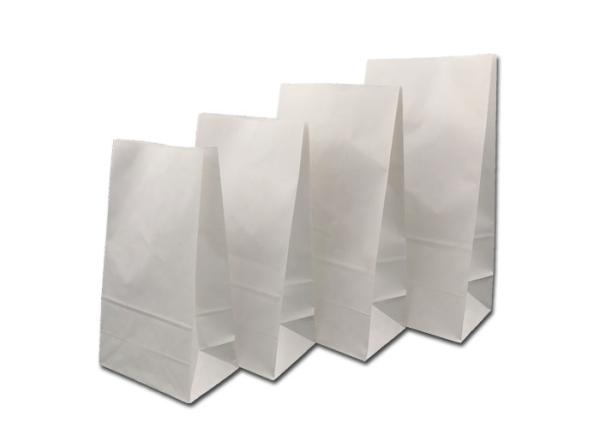 Envernizamento biodegradável branco da imprensa dos sacos de papel do empacotamento de pão de Kraft