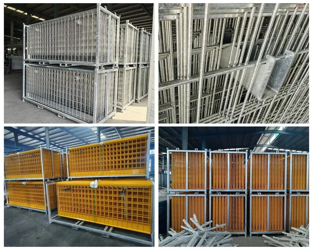 Customized Fall Restraint Temporary Safety Edge Protection Barrier Q235 for Construction