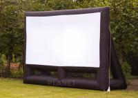 Coutume écran gonflable de cinéma de 6 mètres ignifuge pour des parties/mariages