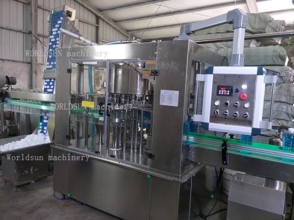 CE SS304 8000-12000BPH Windshield Washer Fluid bottle Filling Equipment capping machine