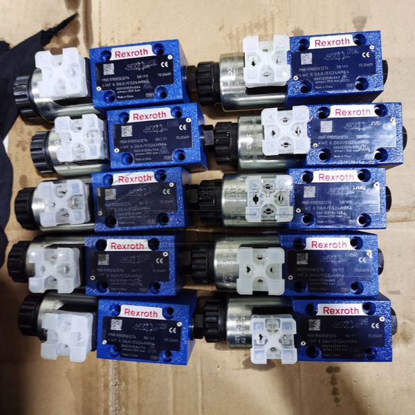 4WE6C 4WE6D Rexroth Directional Control Valve Rexroth Solenoid Valve R900579619 4WE6D6X/OFEG24N9K4 4WE6D6X/OFEW230NK4