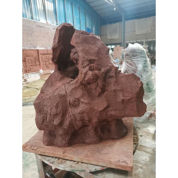 ODM Handmade Clay Sculpture Casting Rockery Fake Stone Sculpture