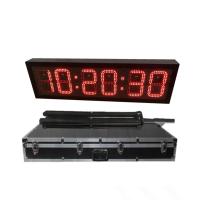 Seis radios electrónicas del reloj del maratón de la ciudad de los dígitos con la batería