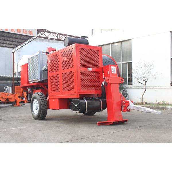 Tension de traction 90kN Tensionnaire hydraulique Moteur Cummins Tireur hydraulique