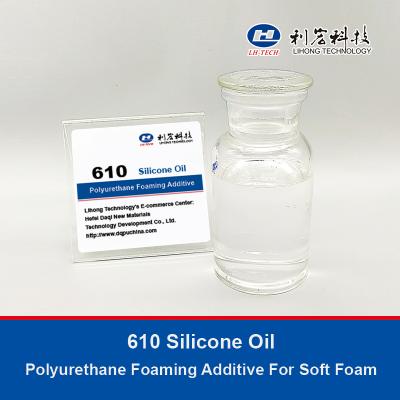 610 Silicone Oil Polyurethane Foaming Additive For Producing Special Slow Rebound Flatulence Foam Sponge